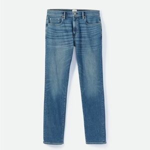 FLINT & TINDER - The Italian Jean - Slim - 36x32 - Medium Wash - Gently Worn